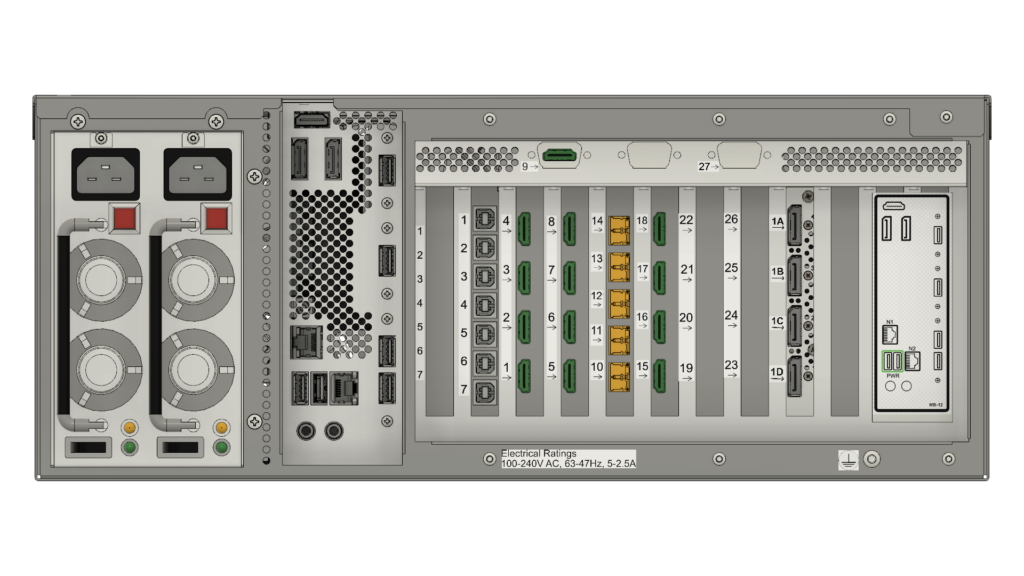 MDM-5 Advanced; 1x MDI-7_MDI, 1x MDI-10, KMS and GFX7600